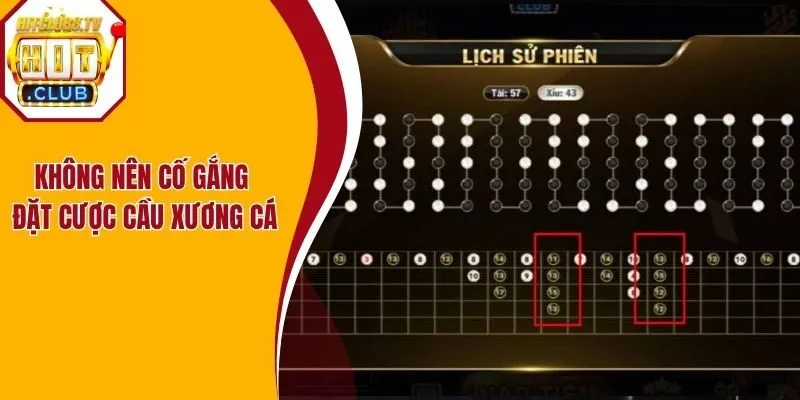 Cách soi cầu tài xỉu không nên cố gắng đặt cược với cầu xương cá Cách soi cầu tài xỉu không nên cố gắng đặt cược với cầu xương cá